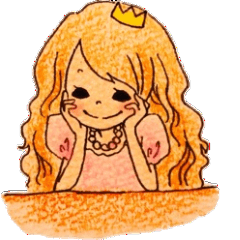 [LINEスタンプ] 女の子はお姫様♡