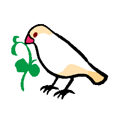 [LINEスタンプ] 文鳥ちゃんの画像（メイン）