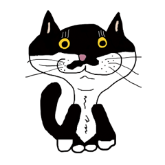 [LINEスタンプ] スーパー・キャット・カブ