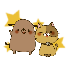 [LINEスタンプ] YURURIstamp dog＆cat