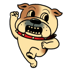 [LINEスタンプ] Mr.Bulldog