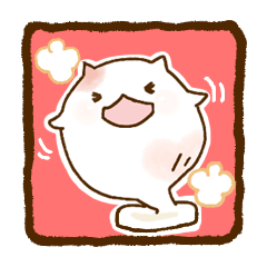 [LINEスタンプ] モチねこの画像（メイン）