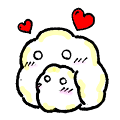 [LINEスタンプ] わたもふの画像（メイン）