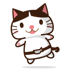 [LINEスタンプ] ニャジロウ