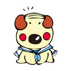 [LINEスタンプ] オヤジ犬