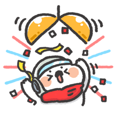 [LINEスタンプ] スペースまろ＆ぼく