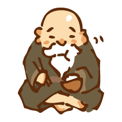 [LINEスタンプ] 仙人の画像（メイン）