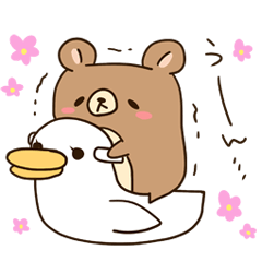 [LINEスタンプ] コミカルくまちゃんの画像（メイン）