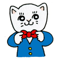 [LINEスタンプ] あわいの猫スタンプの画像（メイン）