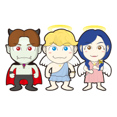 [LINEスタンプ] ゼスとデルとミル