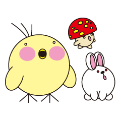 [LINEスタンプ] 丸顔くん 第8弾 ひよこ