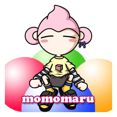 [LINEスタンプ] momomaru