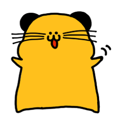 [LINEスタンプ] ハムスターいろはの一日の画像（メイン）