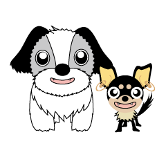 [LINEスタンプ] ちぃさんひぃさん気まぐれスタンプ