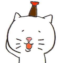 [LINEスタンプ] ねこしょうゆ