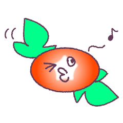 [LINEスタンプ] 元気なアサガオ