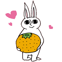 [LINEスタンプ] くらんきうさぎ