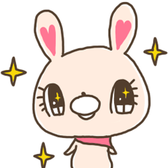 [LINEスタンプ] キラうさたんの画像（メイン）