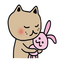 [LINEスタンプ] セリフなしにゃーごちゃん