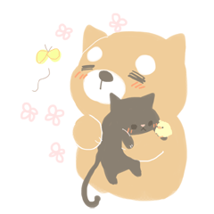 [LINEスタンプ] しばねこの画像（メイン）