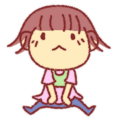 [LINEスタンプ] ラブリーくみちゃん