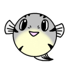 [LINEスタンプ] ふぐ太郎