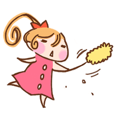 [LINEスタンプ] くるりちゃんの画像（メイン）