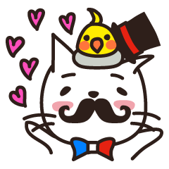 [LINEスタンプ] ピエール猫谷の画像（メイン）