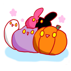 [LINEスタンプ] ハロウィンの仲間たち