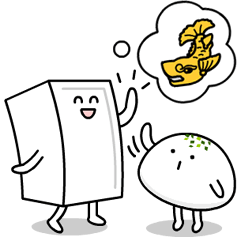 [LINEスタンプ] トーフくんトーク名古屋編の画像（メイン）