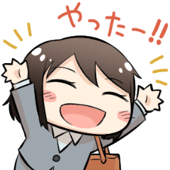 [LINEスタンプ] おまんじゅう女子スタンプ