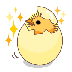 [LINEスタンプ] 鶏が先か、卵が先かの画像（メイン）