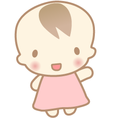 [LINEスタンプ] 元気な赤ちゃんの日常スタンプ