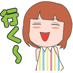 女子会スタンプ