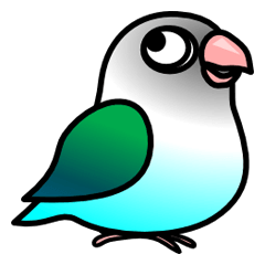 [LINEスタンプ] インコな日常