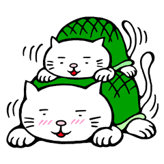 [LINEスタンプ] にゃんかめ