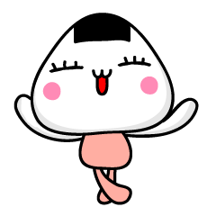 [LINEスタンプ] おむす美ちゃん
