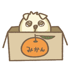 [LINEスタンプ] あまだら犬の画像（メイン）