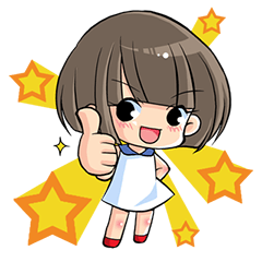 [LINEスタンプ] Cutie Amiの画像（メイン）