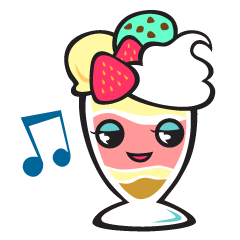 [LINEスタンプ] Dessert Time！の画像（メイン）