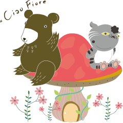 [LINEスタンプ] Ciao  Fiore *  HanaMoriHomeの画像（メイン）