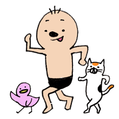 [LINEスタンプ] ハリキル！！たかぼーの画像（メイン）