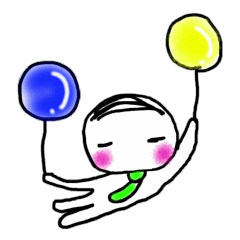 [LINEスタンプ] おかちょちゃんの画像（メイン）