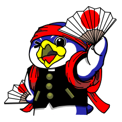 [LINEスタンプ] 応援ペンギン