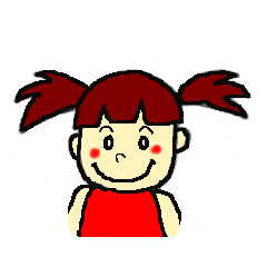 [LINEスタンプ] PIPI THE LITTLE GIRL