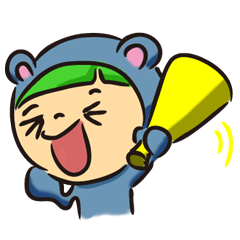 [LINEスタンプ] くまやんとゆかいな仲間の画像（メイン）