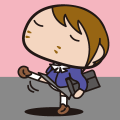 [LINEスタンプ] ゆるゆる女子高生活