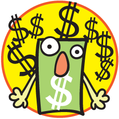 [LINEスタンプ] Money Talks - マネーは話す