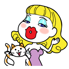 [LINEスタンプ] ☆ハニーちゃん☆Happyスタンプ