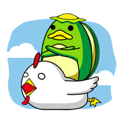 [LINEスタンプ] たまカッパの画像（メイン）